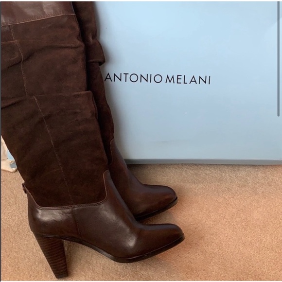 NWT Antonio Melani boots (brown) - Picture 2 of 5
